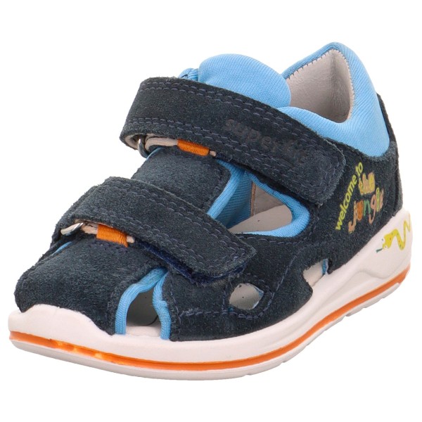 Superfit - Kid's Boomerang - Sandalen Gr 21 blau von Superfit