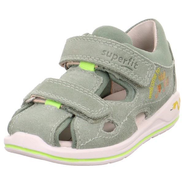 Superfit - Kid's Boomerang - Sandalen Gr 23 grau von Superfit