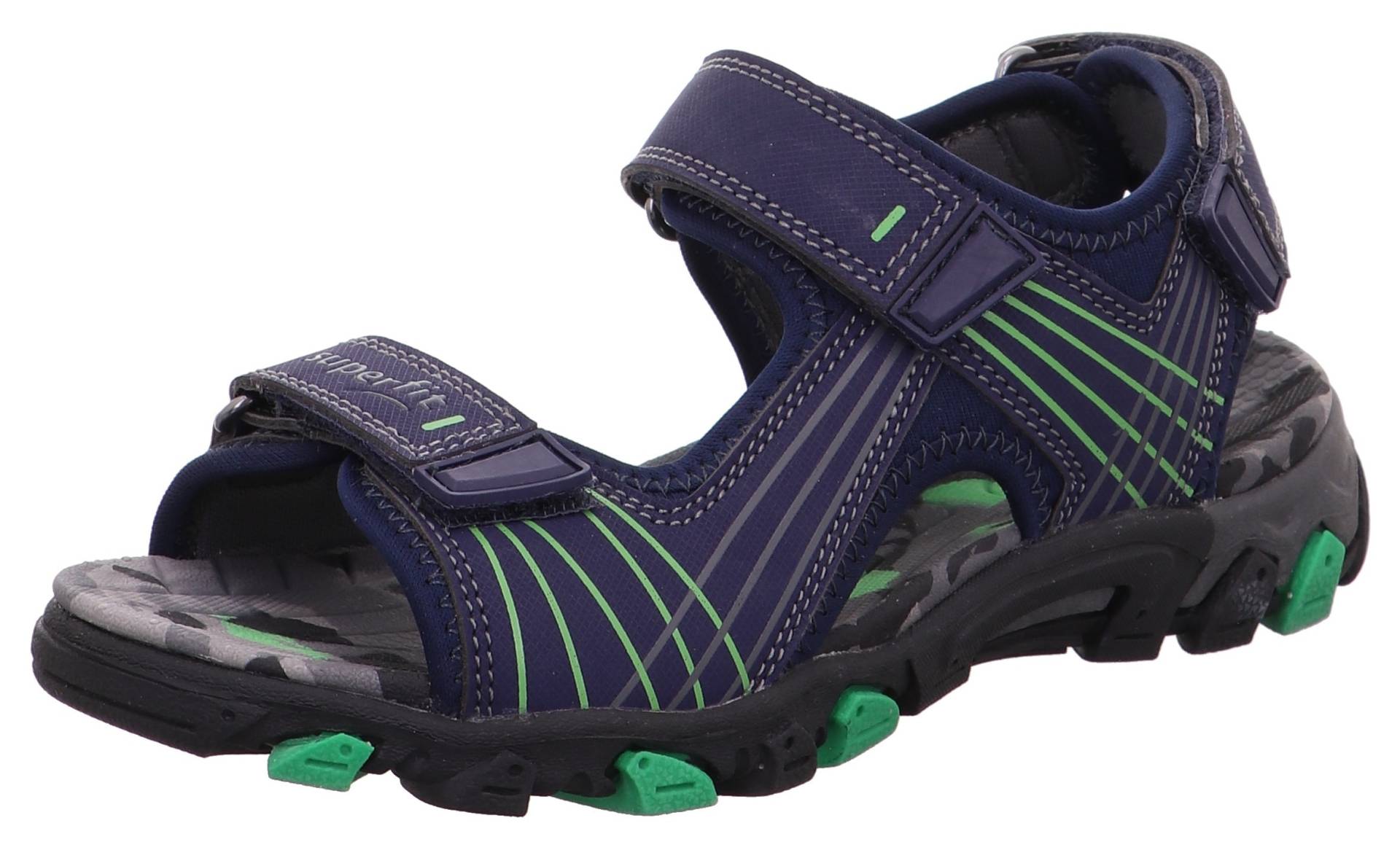 Superfit Sandale »OCEAN KOMBI HENRY«, Sommerschuh, Klettschuh, Outdoorschuh, mit 3 Klettverschlüssen von Superfit