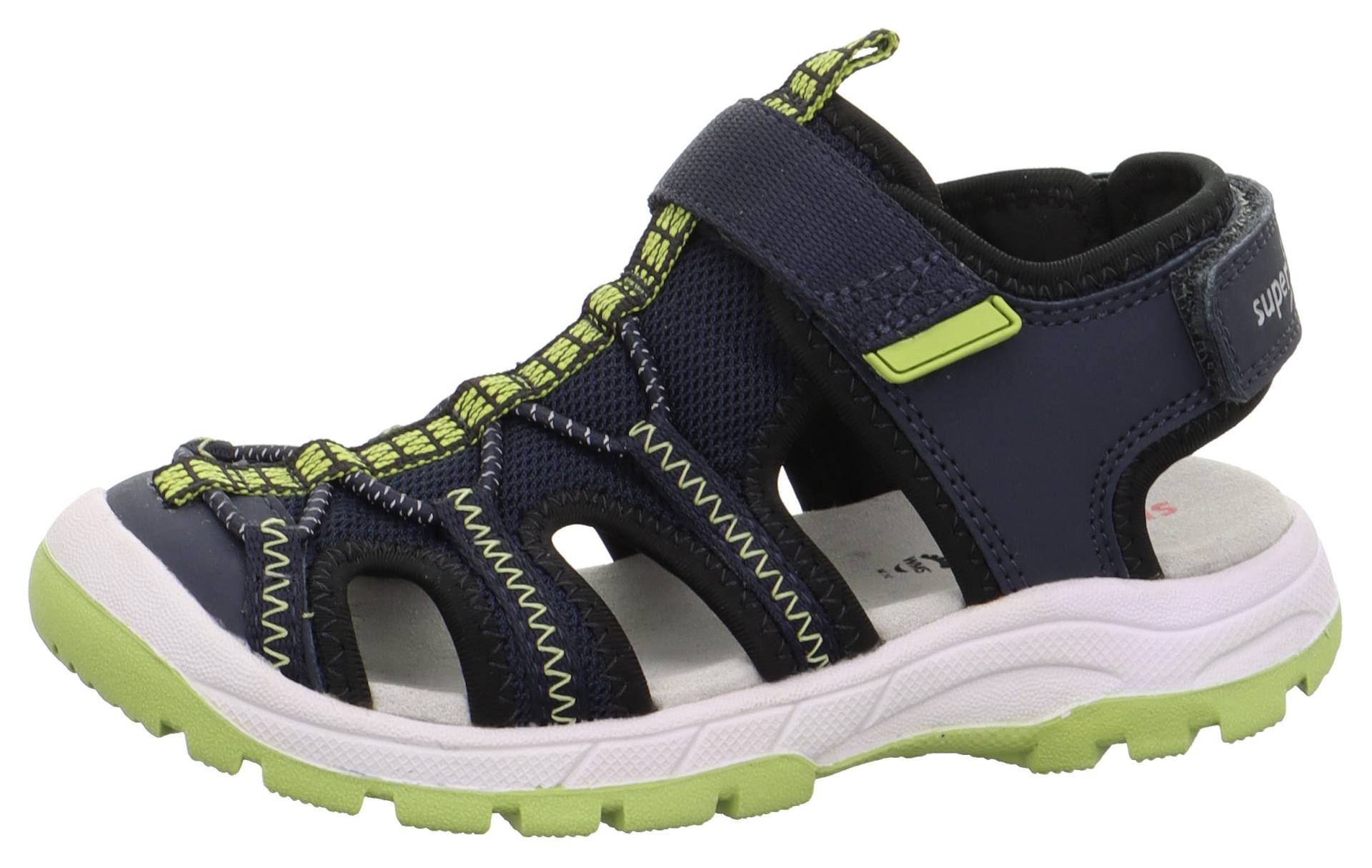 Superfit Sandale »TORNADO LIGHT WMS: Mittel«, Sommerschuh, Klettschuh, Sandalette, mit geschütztem Zehenbereich von Superfit