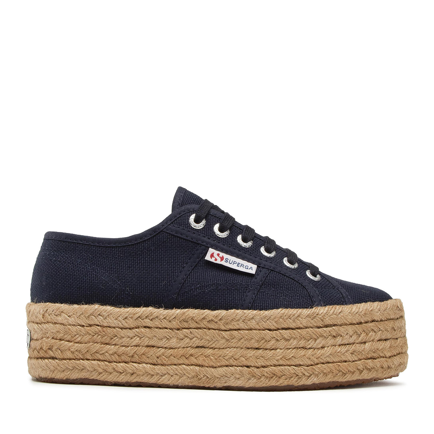 Espadrilles Superga 2790 Rope S51186W Navy/White Off 933 von Superga