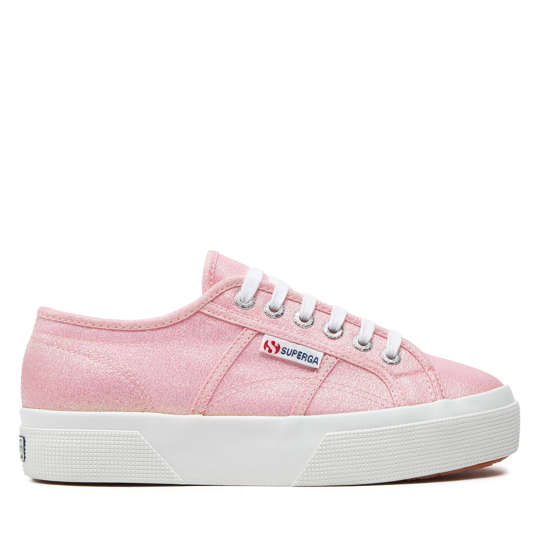 Sneakers aus Stoff Superga 2740 Pink Begonia Iridesc A1G von Superga
