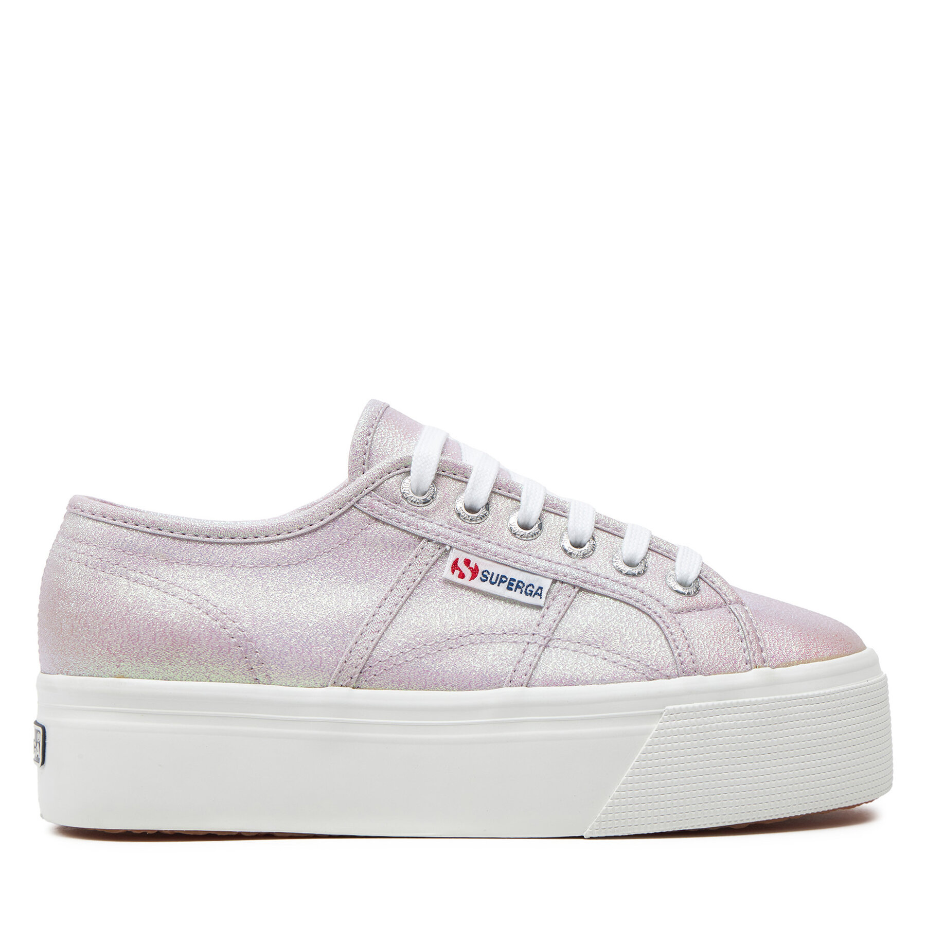 Sneakers aus Stoff Superga 2790 Pastel Lilla Iridesc A1H von Superga