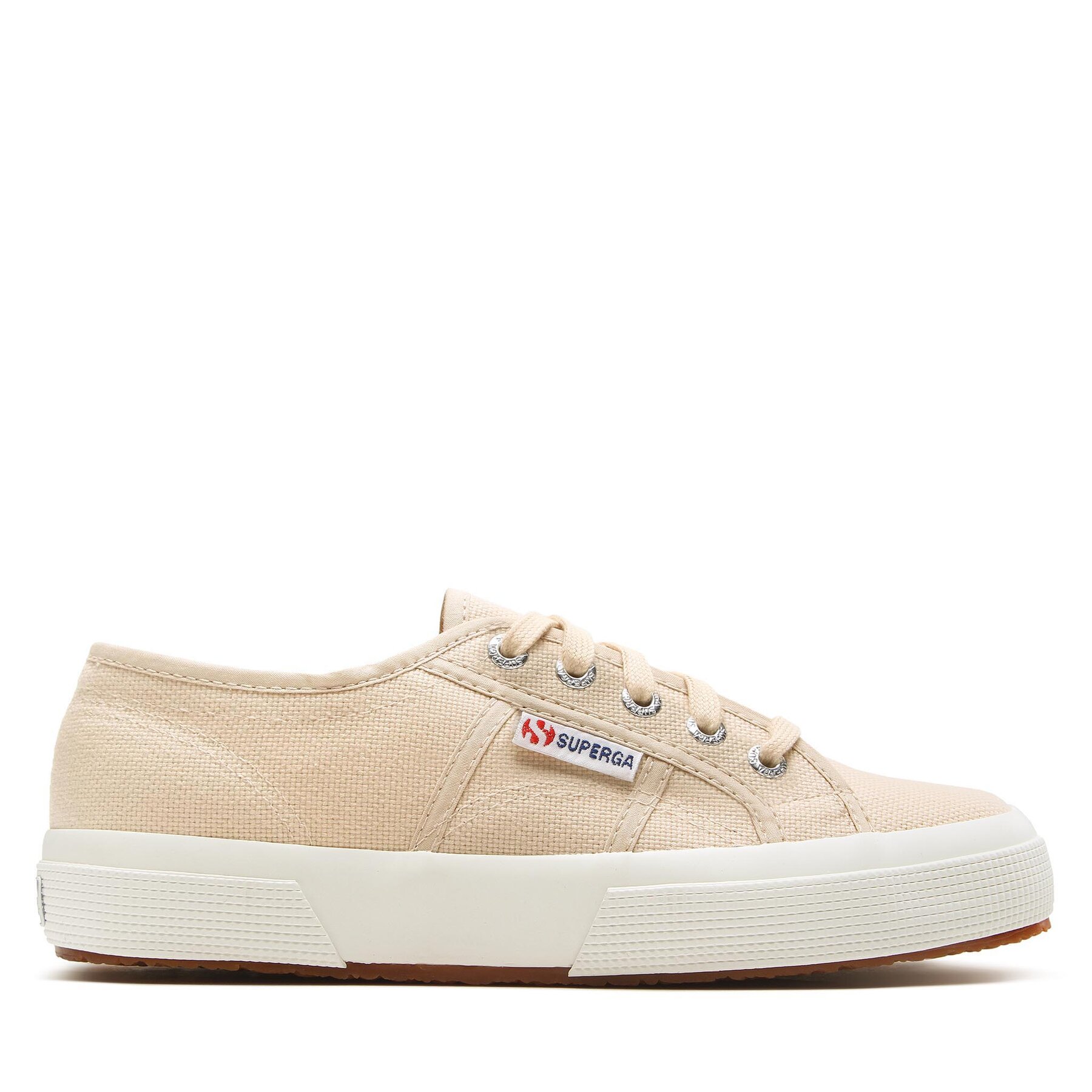 Sneakers aus Stoff Superga Cotu Classic 2750 S000010 Beige Lt/F Avorio von Superga