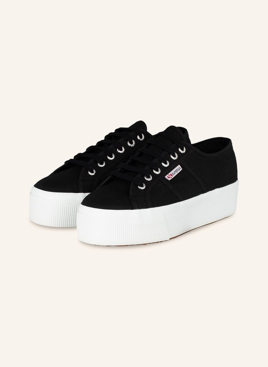 Superga Sneaker schwarz von Superga