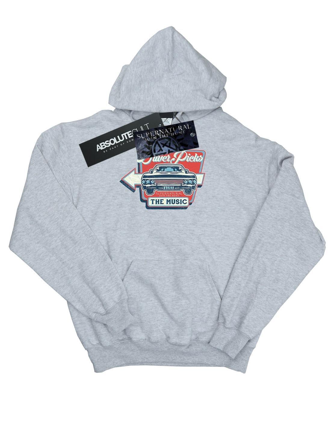 Driver Picks The Music Kapuzenpullover Damen Grau L von Supernatural