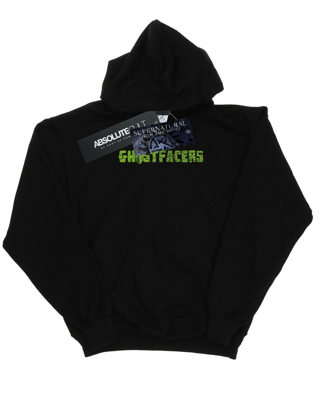 Ghostfacers Logo Kapuzenpullover Damen Schwarz L von Supernatural