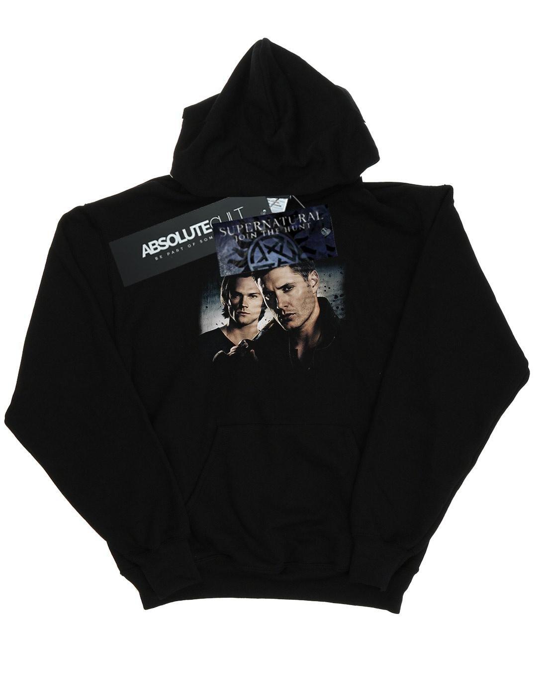 Sam And Dean Poster Kapuzenpullover Damen Schwarz M von Supernatural