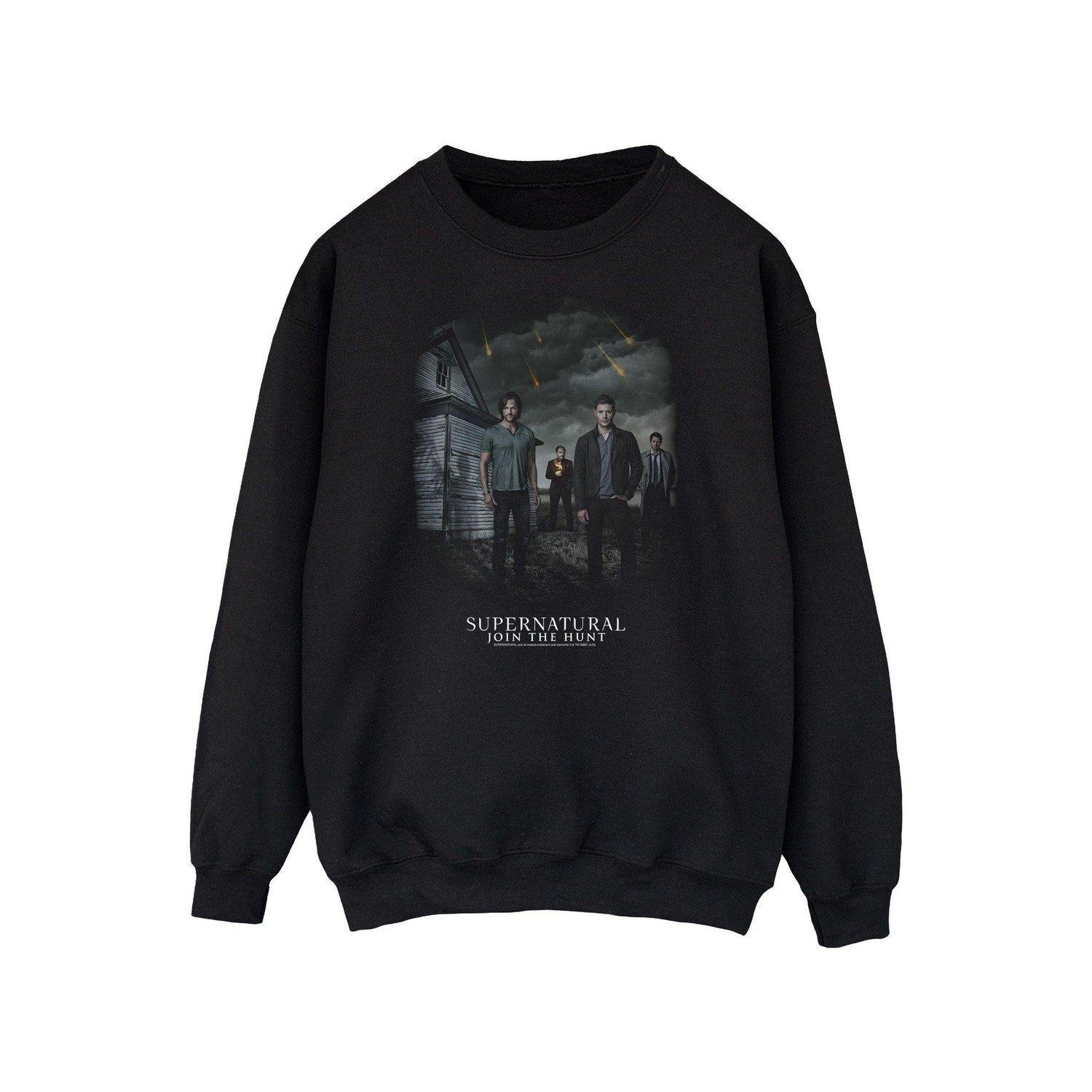 Sweatshirt Herren Schwarz S von Supernatural