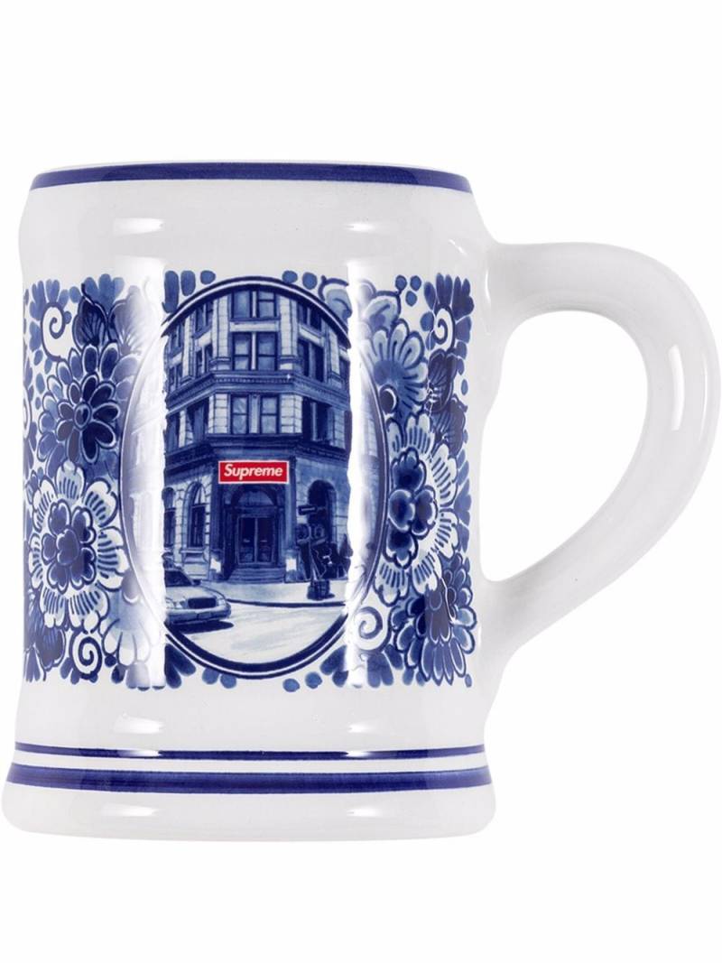 Supreme 190 Bowery beer mug - White von Supreme