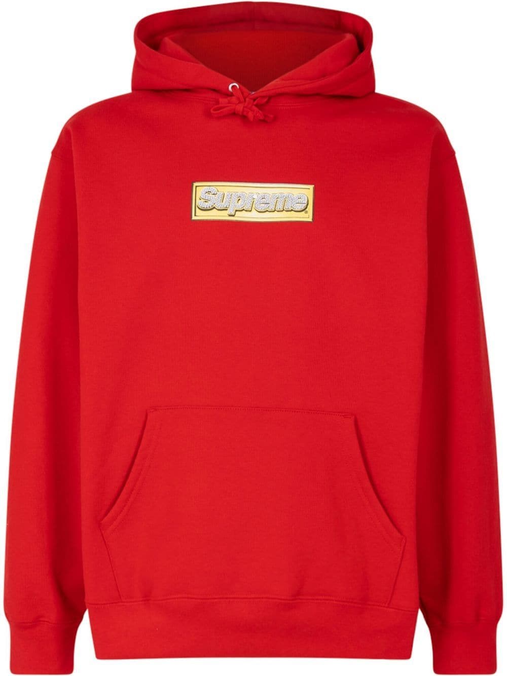 Supreme Bling Box Logo hoodie - Red von Supreme