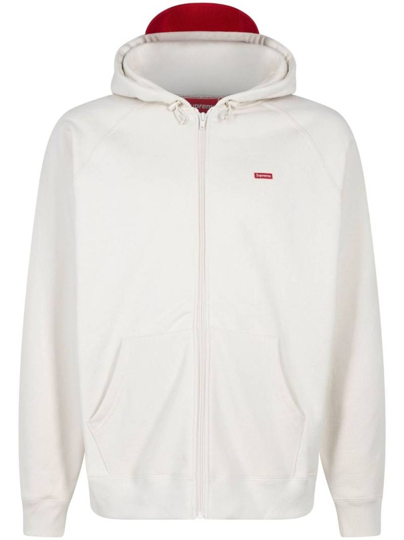 Supreme Brim "FW 22" zip-up hoodie - White von Supreme
