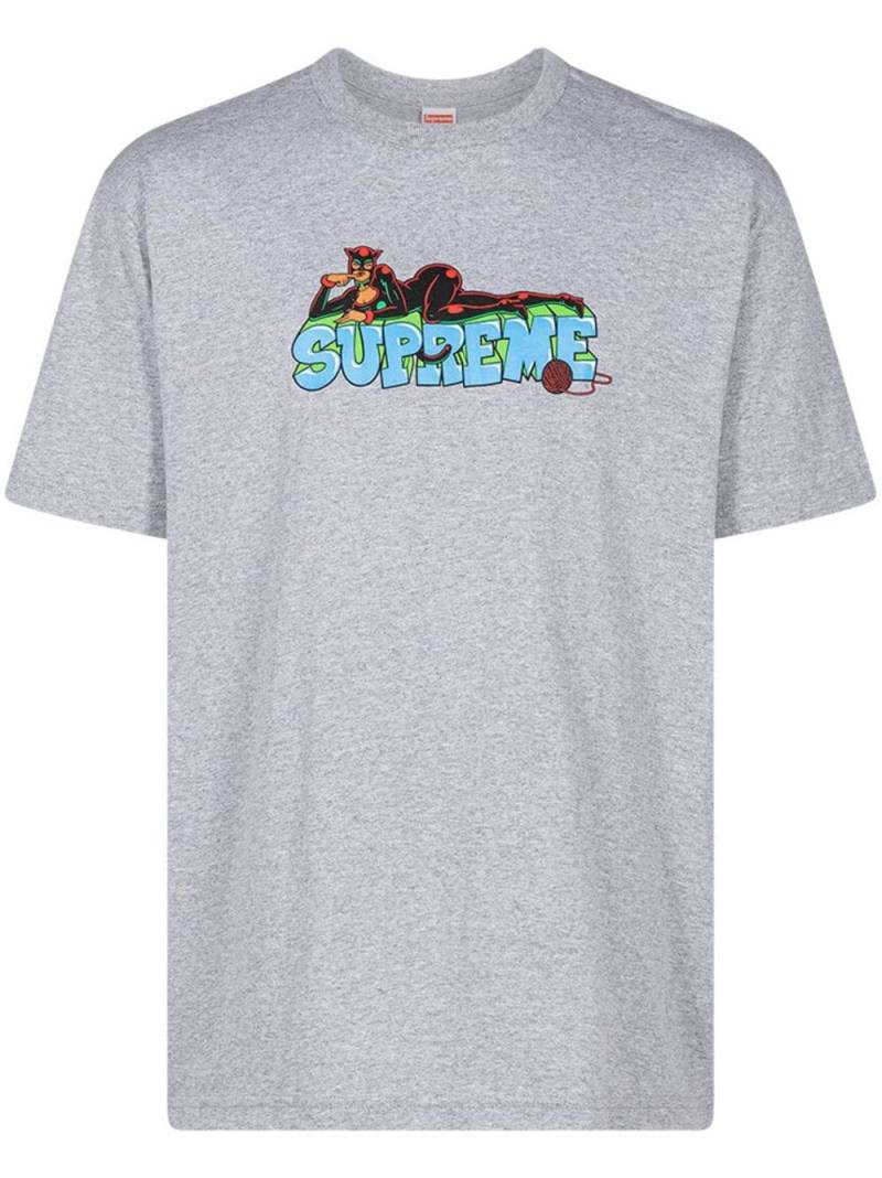 Supreme Catwoman graphic-print T-shirt - Grey von Supreme