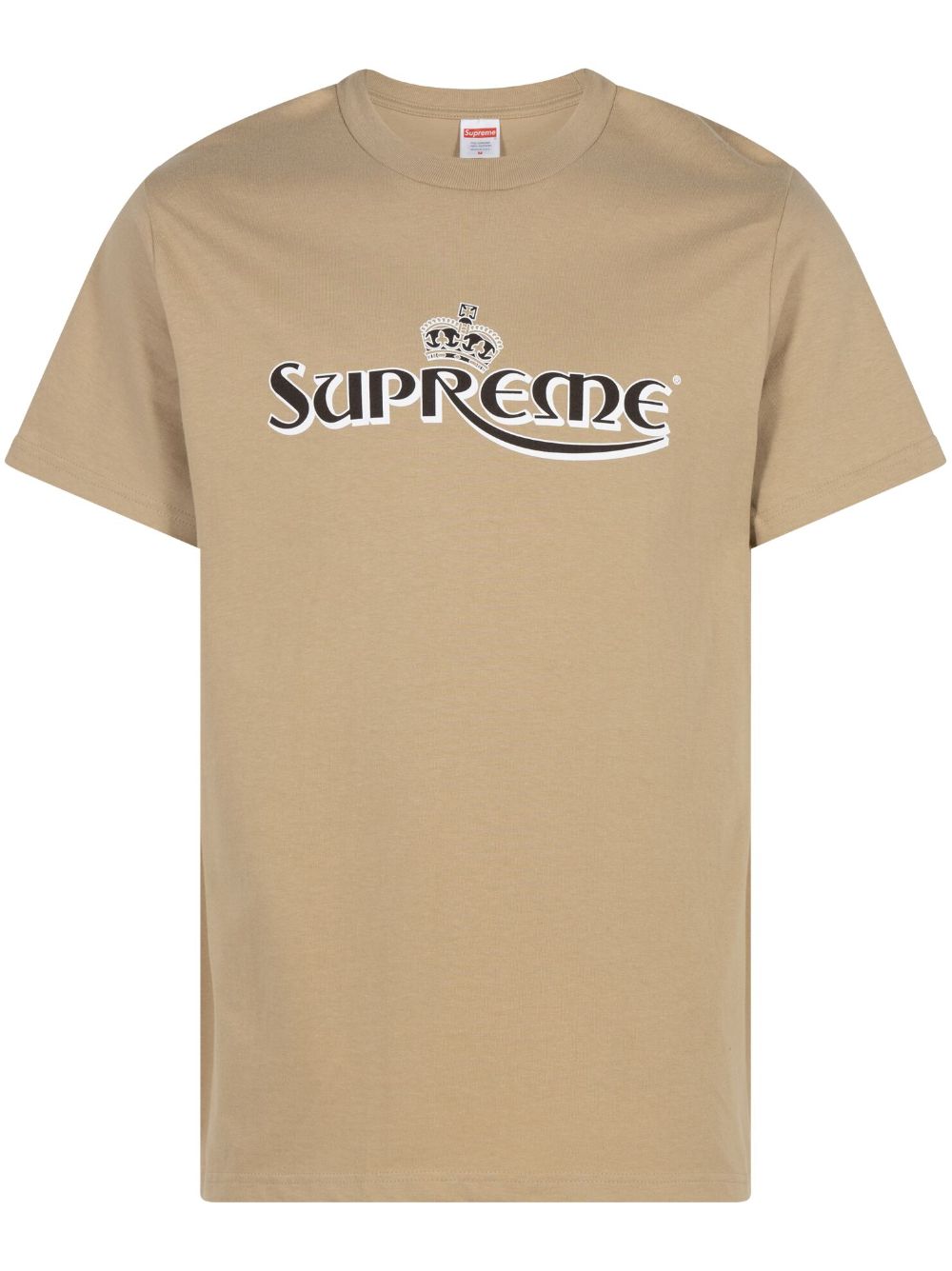 Supreme Crown "Khaki" T-shirt - Neutrals von Supreme