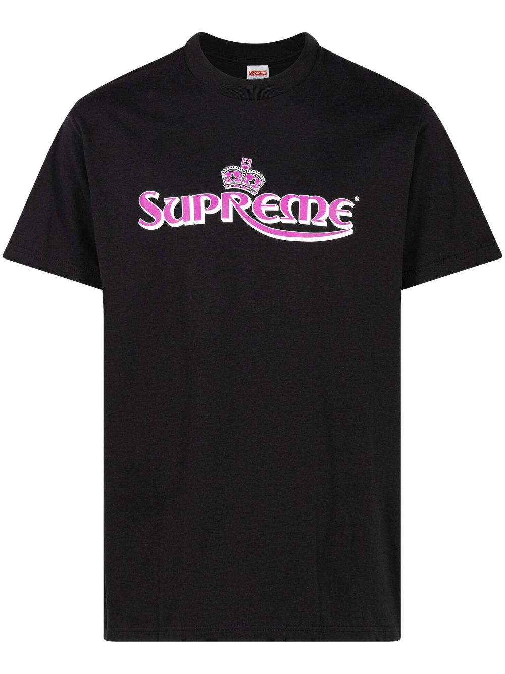 Supreme Crown cotton T-shirt - Black von Supreme