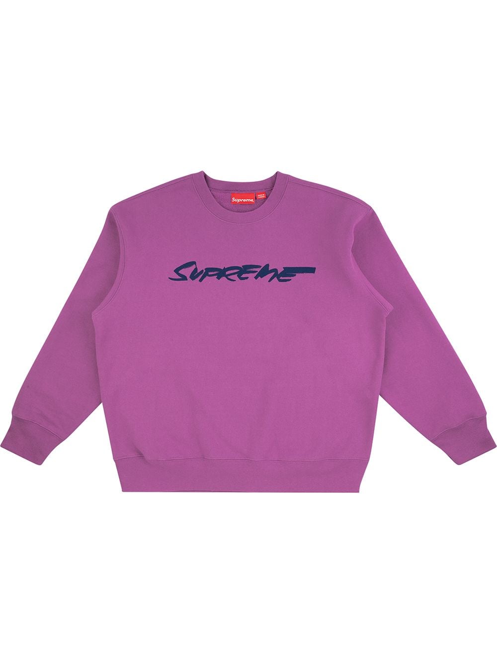 Supreme Futura-logo crew-neck sweatshirt "FW 20" - Purple von Supreme