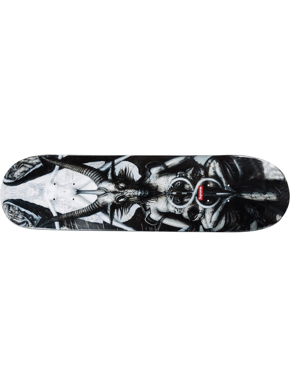 Supreme Giger graphic-print skateboard - Black von Supreme