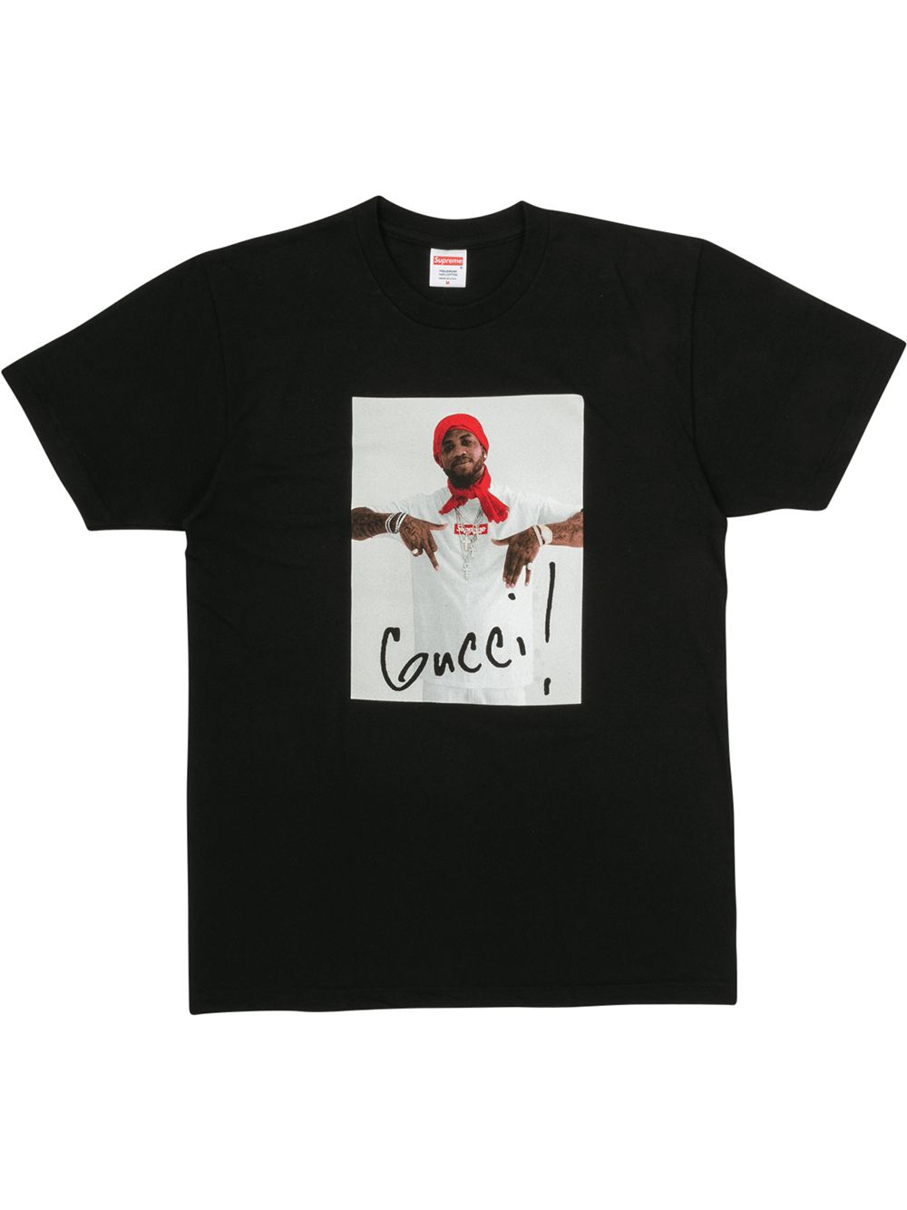 Supreme Gucci Mane graphic-print T-shirt - Black von Supreme