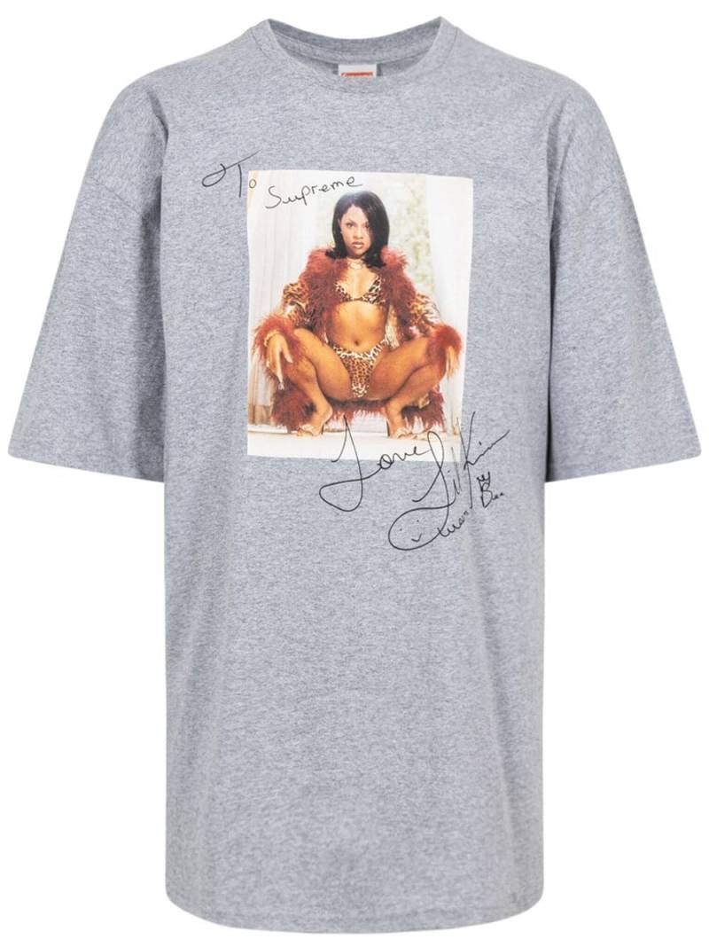 Supreme Lil Kim print T-shirt - Grey von Supreme