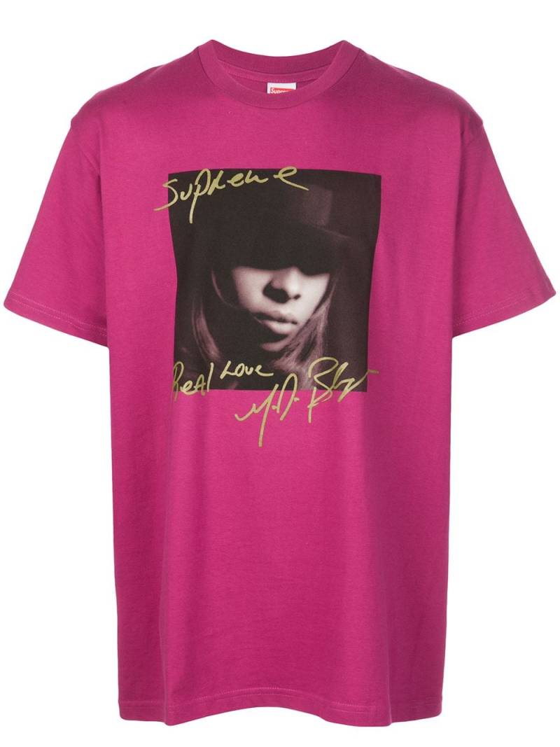 Supreme Mary J. Blige T-shirt - Purple von Supreme