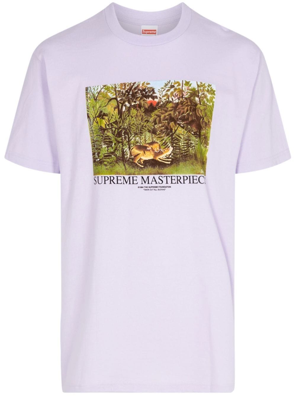 Supreme Masterpieces graphic-print T-shirt - Purple von Supreme