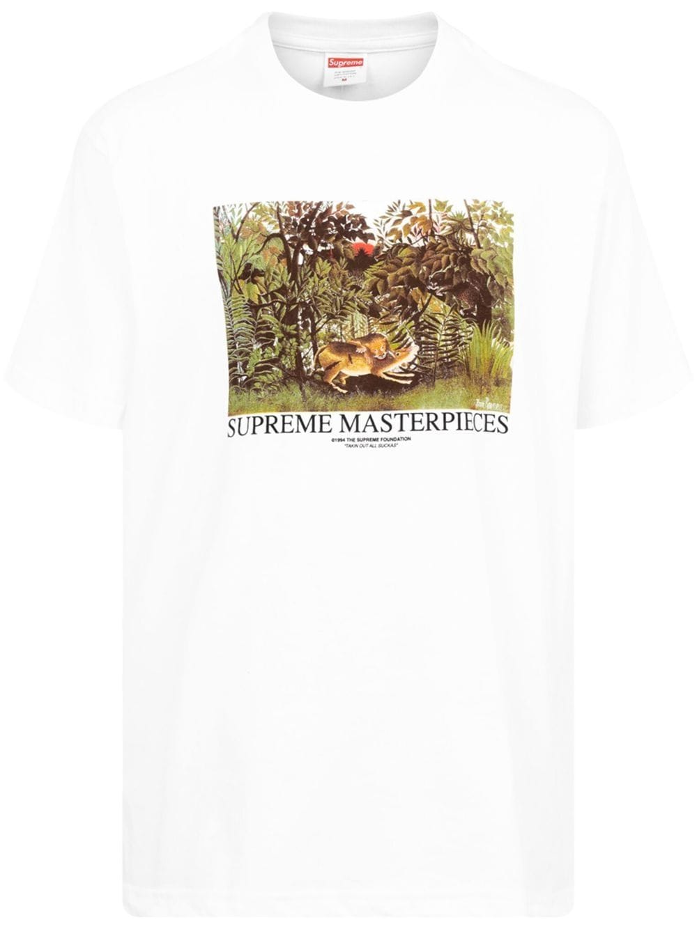 Supreme Masterpieces print T-shirt - White von Supreme