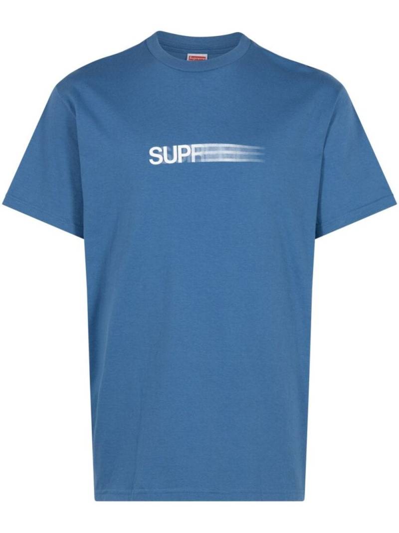 Supreme Motion Logo "SS23 - Faded Blue" T-shirt von Supreme