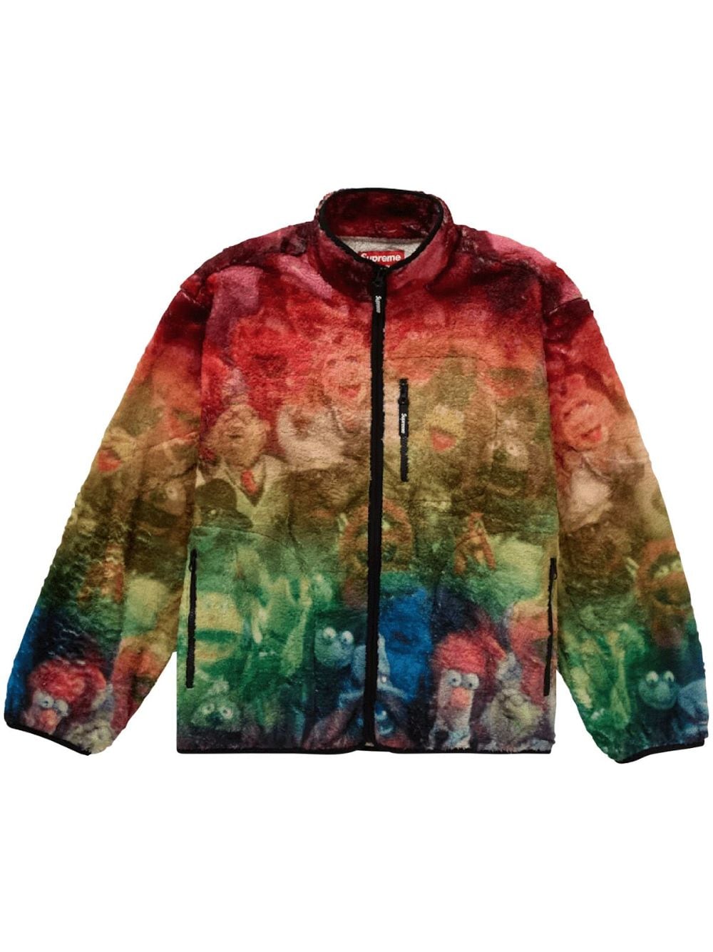 Supreme Muppets fleece jacket - Red von Supreme