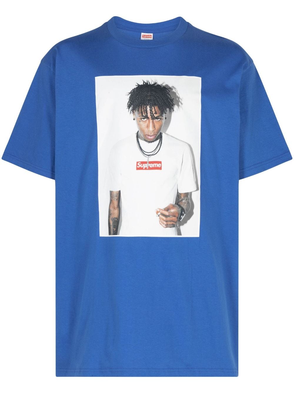 Supreme NBA Youngboy cotton T-shirt - Blue von Supreme