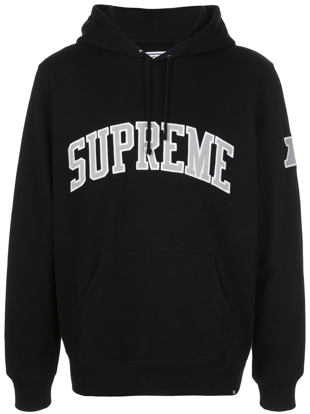 Supreme Raiders 47 hoodie - Black von Supreme