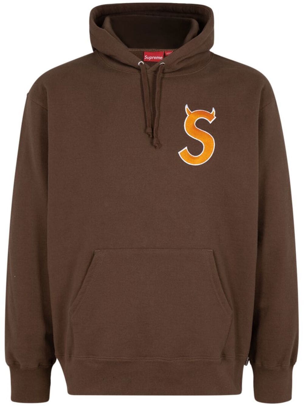 Supreme S Logo hoodie - Brown von Supreme