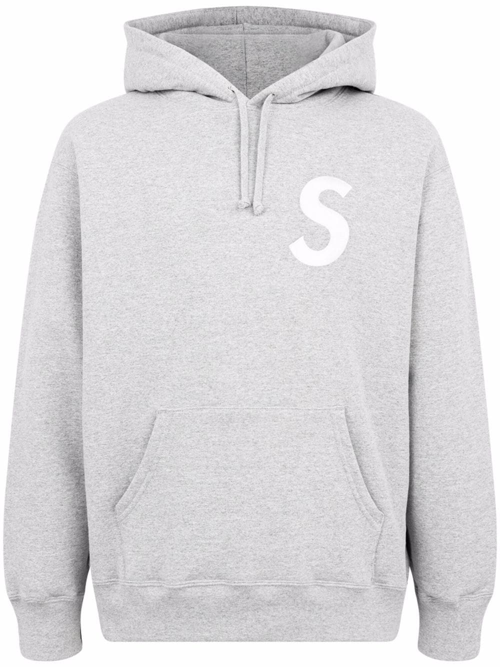 Supreme S Logo Split hoodie - Grey von Supreme
