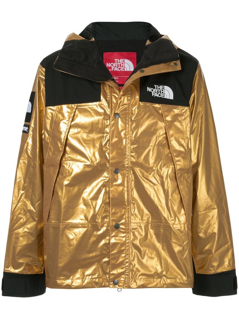 Supreme x The North Face Mountain hooded jacket - Gold von Supreme