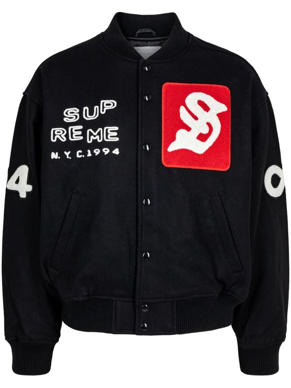 Supreme Tourist varsity "Black" jacket von Supreme