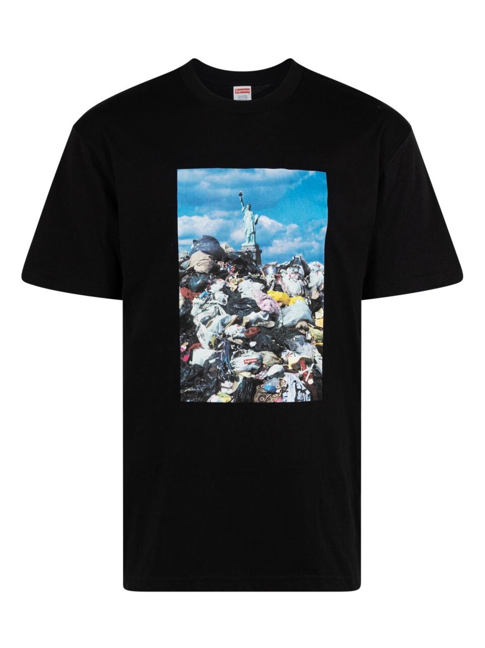 Supreme Trash photograph-print T-shirt - Black von Supreme