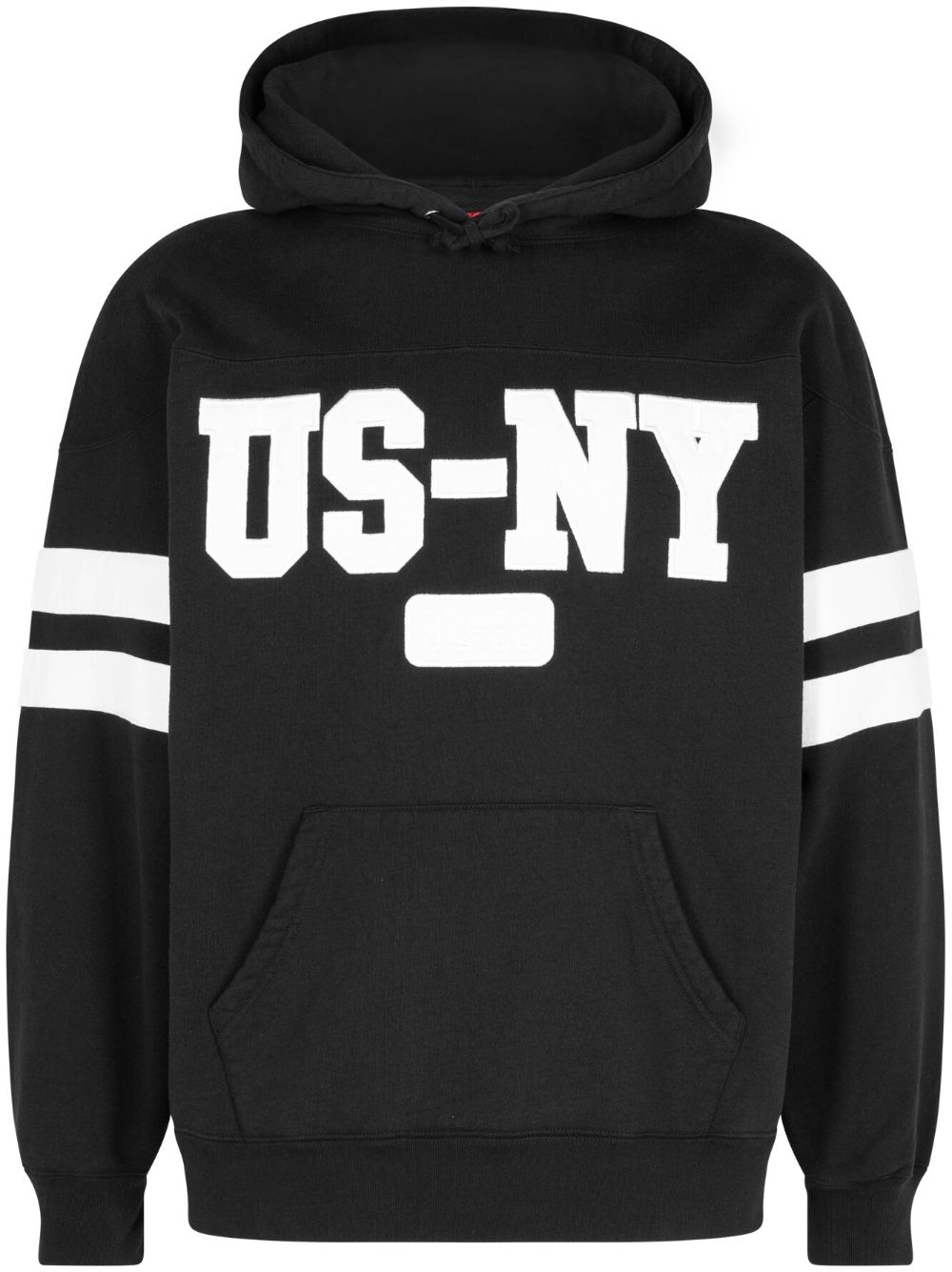 Supreme US-NY cotton hoodie - Black von Supreme