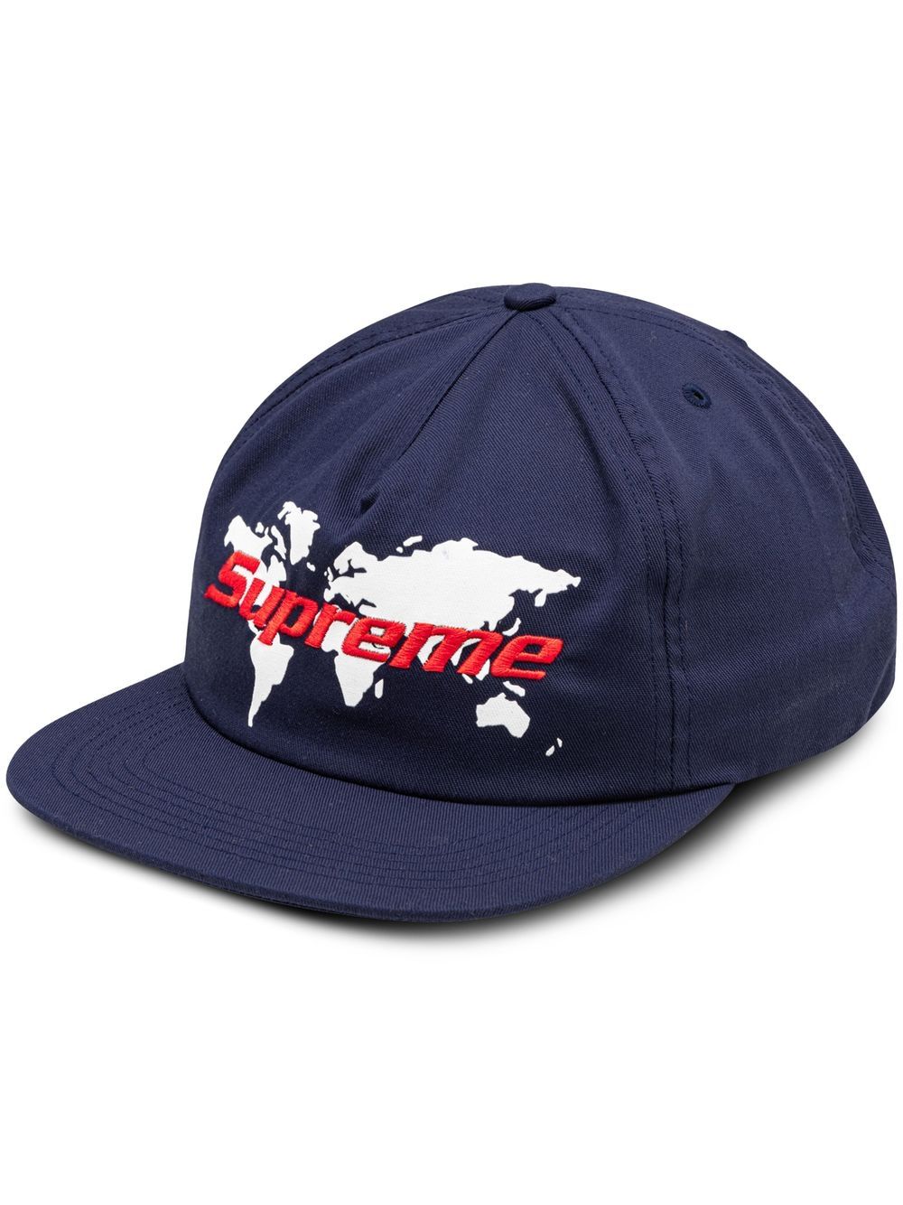 Supreme World five-panel cap - Blue von Supreme