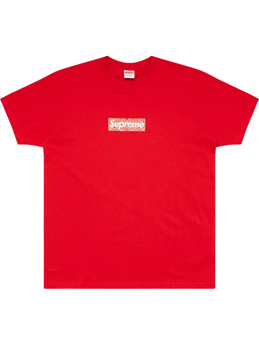 Supreme bandana box logo T-shirt - Red von Supreme