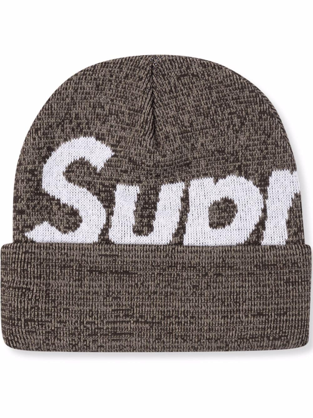 Supreme Big Logo beanie - Brown von Supreme