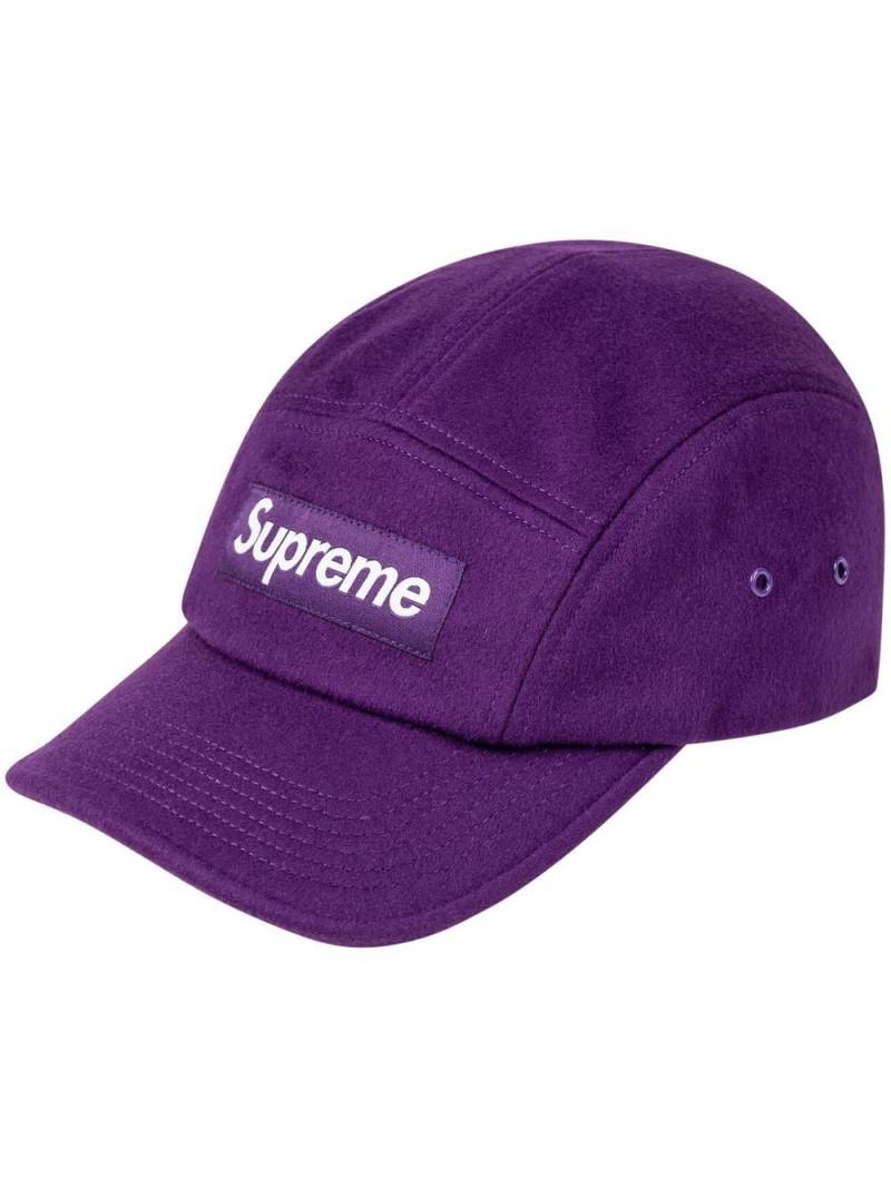 Supreme wool camp cap - Purple von Supreme