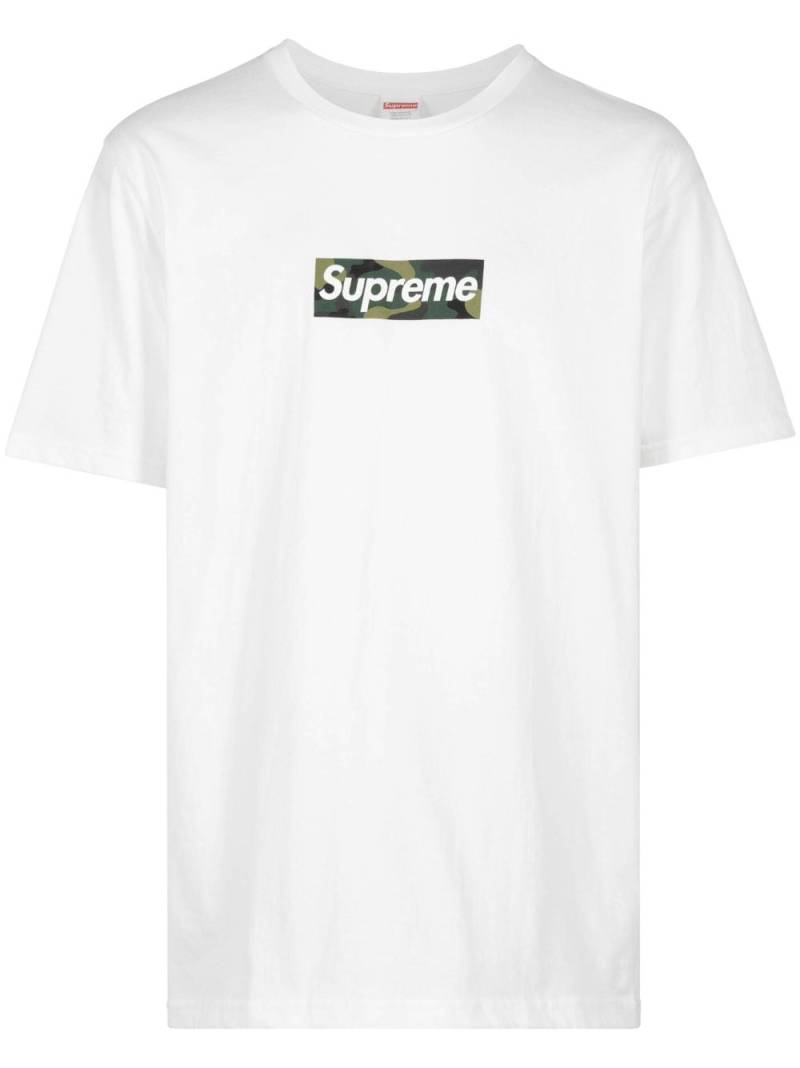 Supreme box logo cotton T-shirt - White von Supreme