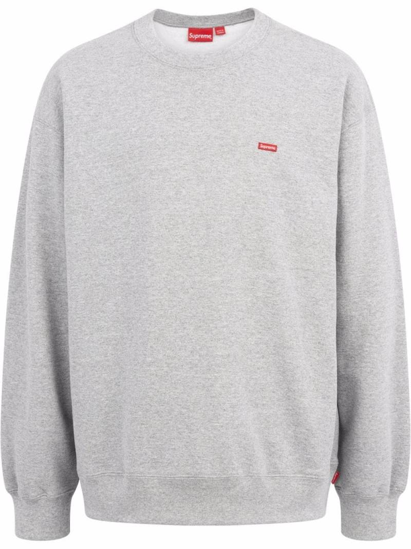 Supreme box-logo crewneck sweatshirt - Grey von Supreme