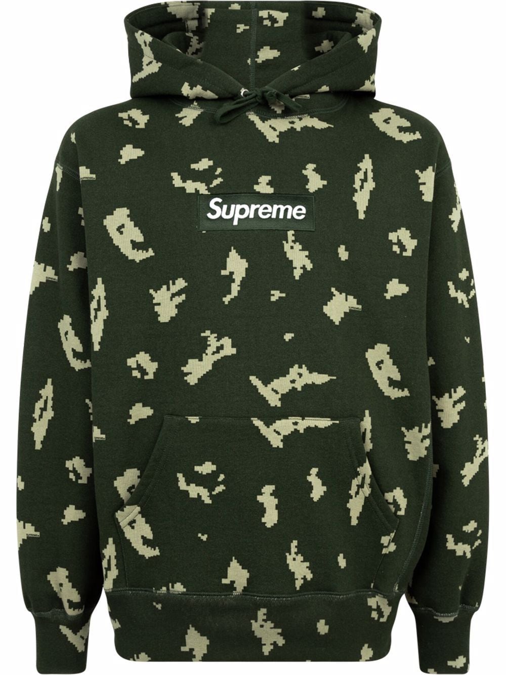 Supreme Box logo hoodie - Green von Supreme
