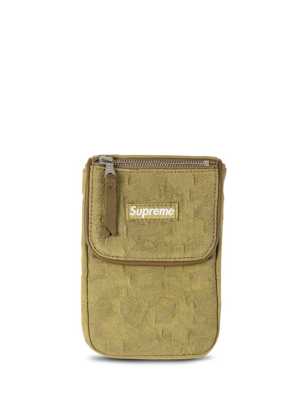 Supreme jacquard neck pouch - Green von Supreme