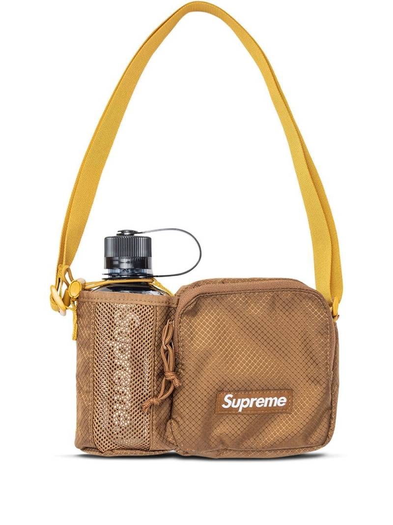 Supreme logo-patch side bag - Brown von Supreme