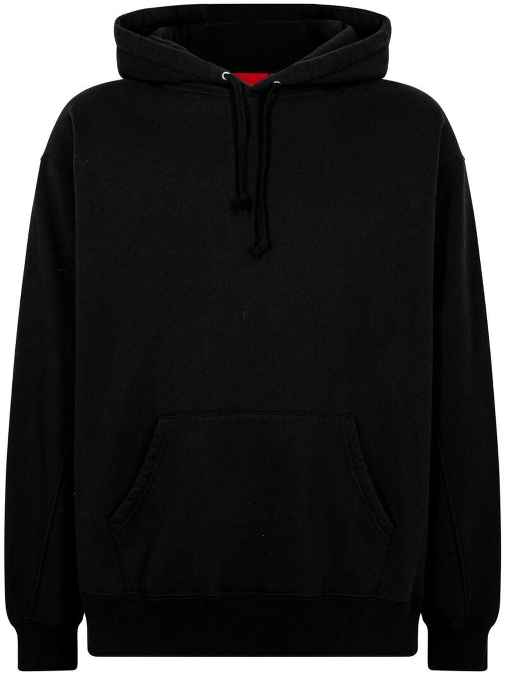 Supreme cropped panels hoodie - Black