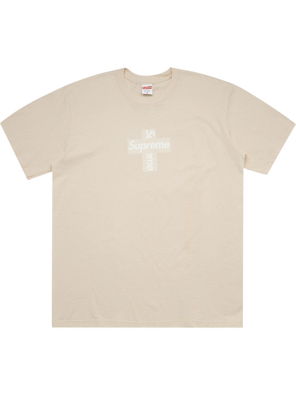 Supreme Cross Box Logo T-shirt - Neutrals von Supreme