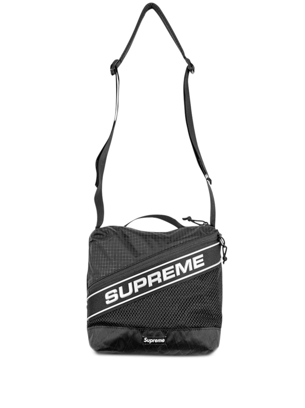 Supreme logo "Black" shoulder bag von Supreme