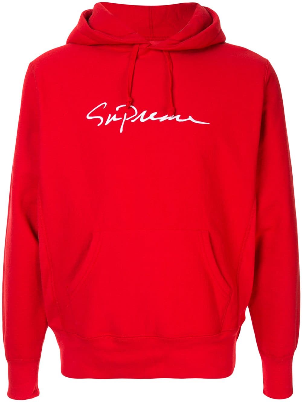 Supreme logo hoodie - Red von Supreme