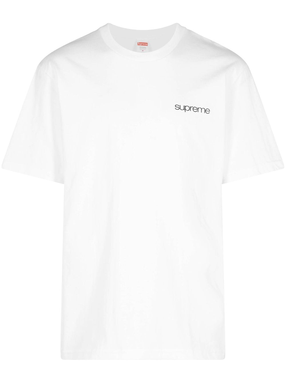 Supreme logo-print cotton T-shirt - White von Supreme